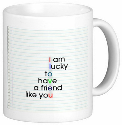 Exoctic Silver Friend Friendship Dosti Yaari Series 004 Ceramic Mug(300 ml), Multicolor
Exoctic Silver Friend Friendship Dosti Yaari Series 004 Ceramic Mug(300 ml), Multicolor