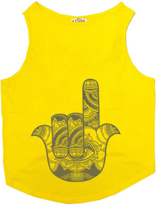 Ruse Tank, T-shirt for Dog(Yellow