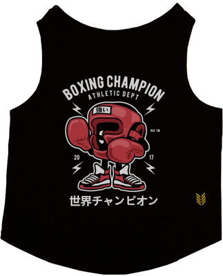 Ruse Tank, T-shirt for Dog(Black