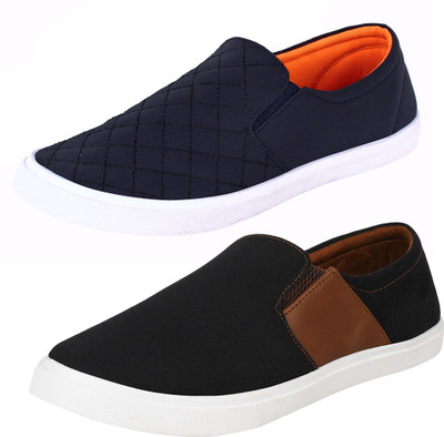 Aero 02 Pair Combo Canvas Casuals For Men(Black, Brown, Blue, Orange, Black::brown::nblue::orange
Aero 02 Pair Combo Canvas Casuals For Men(Black, Brown, Blue, Orange, Black::brown::nblue::orange