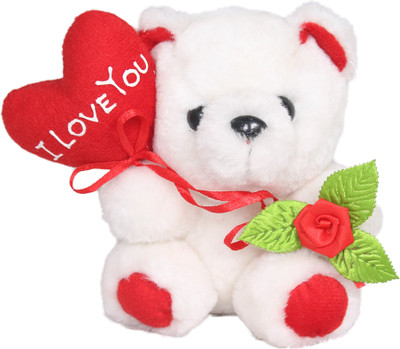 Tickles Adorable Teddy with I love you Heart Balloon and Rose Special Valentine Day gift - 12 cm(White)
Tickles Adorable Teddy with I love you Heart Balloon and Rose Special Valentine Day gift - 12 cm(White)