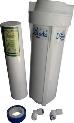 Domnicks 1 PCS spun filter with prefilter cartridge for ro water purifier Solid Filter Cartridge(5, Pack of 1)
Domnicks 1 PCS spun filter with prefilter cartridge for ro water purifier Solid Filter Cartridge(5, Pack of 1)