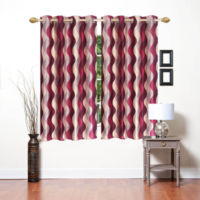 Stella Creations 154 cm (5 ft) Polyester Window Curtain (Pack Of 2)(Printed, Pink)
Stella Creations 154 cm (5 ft) Polyester Window Curtain (Pack Of 2)(Printed, Pink)
