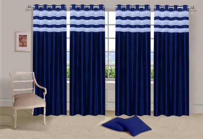 Ville Style 275 cm (9 ft) Polyester Long Door Curtain (Pack Of 4)(Solid, Blue)
Ville Style 275 cm (9 ft) Polyester Long Door Curtain (Pack Of 4)(Solid, Blue)