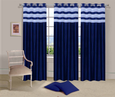 Ville Style 214 cm (7 ft) Polyester Door Curtain (Pack Of 3)(Solid, Blue)
Ville Style 214 cm (7 ft) Polyester Door Curtain (Pack Of 3)(Solid, Blue)