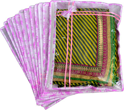 RajasthaniKart Garment Covers Printed Pink Saree Cover (Set of 12) Pack_Material_109(Pink)
RajasthaniKart Garment Covers Printed Pink Saree Cover (Set of 12) Pack_Material_109(Pink)