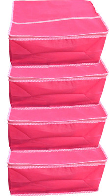 RajasthaniKart Garment Covers Pink Non Wooven (Set of 4) Pack_Material_118(Pink)
RajasthaniKart Garment Covers Pink Non Wooven (Set of 4) Pack_Material_118(Pink)