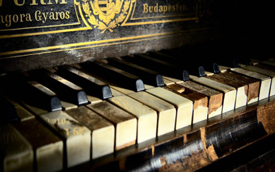 Akhuratha music-piano-akmuz-fhavbgpc Wall Poster Paper Print(12 inch X 18 inch, Rolled)