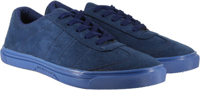 LeatherKraft Men's Sneakers For Men(Blue