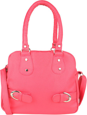 TARSHI Women Casual Pink PU Sling Bag