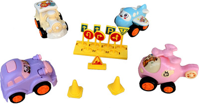 Techhark Unbreakable Toys for kids with movement parts lots of fun toys set of 4 and signal accessories(Multicolor)
Techhark Unbreakable Toys for kids with movement parts lots of fun toys set of 4 and signal accessories(Multicolor)
