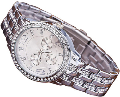 COSMIC AEDS0242SILVER DIAMOND & RHINESTONE STUDDED BIG SIZE DIAL -32 MM DIAMETER VALENTINE'S GIFT COLLECTION PARTY WEAR LADIES & GIRLS Watch - For Women
COSMIC AEDS0242SILVER DIAMOND & RHINESTONE STUDDED BIG SIZE DIAL -32 MM DIAMETER VALENTINE'S GIFT COLLECTION PARTY WEAR LADIES & GIRLS Watch - For Women