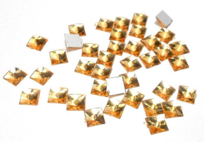 GOELX Kundan Stones Square Shaped for Crafts, Jewelry Making, Decorations etc. Pack Of 200 Stones - Golden
GOELX Kundan Stones Square Shaped for Crafts, Jewelry Making, Decorations etc. Pack Of 200 Stones - Golden