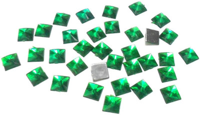 GOELX Kundan Stones Square Shaped for Crafts, Jewelry Making, Decorations etc. Pack Of 200 Stones - Green
GOELX Kundan Stones Square Shaped for Crafts, Jewelry Making, Decorations etc. Pack Of 200 Stones - Green