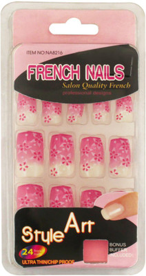 Ear Lobe & Accessories Personal /Professional Reusable False French Nails Pink(Pack of 24)
Ear Lobe & Accessories Personal /Professional Reusable False French Nails Pink(Pack of 24)