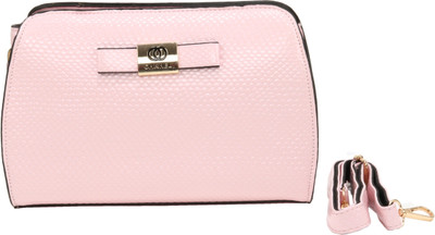 Liza Casual Pink Clutch