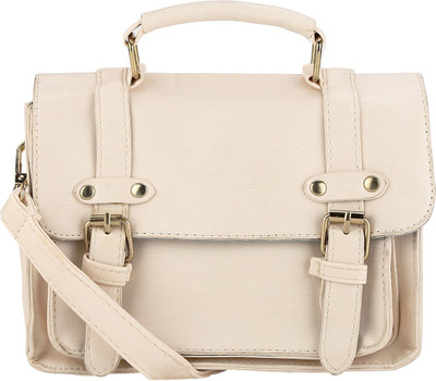 Liza Messenger Bag(White)