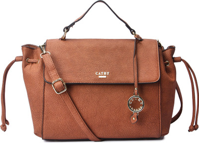 Cathy London Hand-held Bag(Tan)