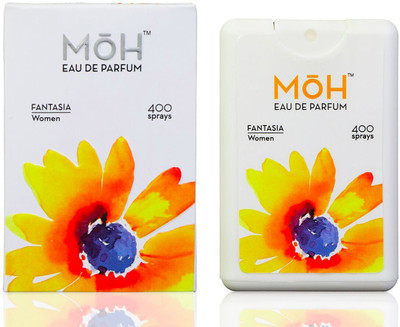 MOH WOMEN Pocket Perfume - FANTASIA ,18 ml 400 Sprays (Pack Of 3) Eau de Parfum - 18 ml(For Women)
MOH WOMEN Pocket Perfume - FANTASIA ,18 ml 400 Sprays (Pack Of 3) Eau de Parfum - 18 ml(For Women)