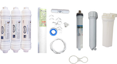 Bluenova 1 Year RO service Kit with Duster Inline set, Hi-tech 80 GPD membrane, Bowl, Housing (MH), Spun and Other Accessories Solid Filter Cartridge(5, Pack of 8)
Bluenova 1 Year RO service Kit with Duster Inline set, Hi-tech 80 GPD membrane, Bowl, Housing (MH), Spun and Other Accessories Solid Filter Cartridge(5, Pack of 8)