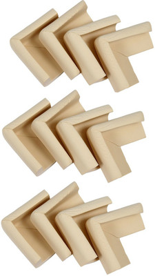 RKPM Pack Of 12 Cream Baby Safety Corner Edge Cushions Guard Protectors(Cream)