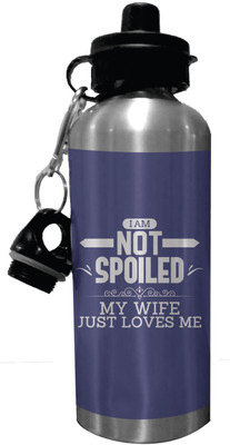 Giftsmate Valentine Gifts I am Not Spoiled My Wife Love Me Stainless Steel Sipper Water Bottle 600 ml Sipper(Pack of 1, Multicolor)
Giftsmate Valentine Gifts I am Not Spoiled My Wife Love Me Stainless Steel Sipper Water Bottle 600 ml Sipper(Pack of 1, Multicolor)