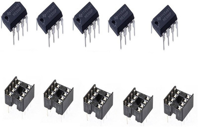 TechWiz 5Pcs NE555 Timer ICs Plus With 8 Pin IC Base Educational Electronic Hobby Kit
TechWiz 5Pcs NE555 Timer ICs Plus With 8 Pin IC Base Educational Electronic Hobby Kit