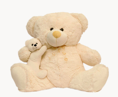 ToynJoy Premium Quality Cuddling Cream Child Mother Teddy Bear Pair Soft toy as Special Gift - 30 cm(Cream)
ToynJoy Premium Quality Cuddling Cream Child Mother Teddy Bear Pair Soft toy as Special Gift - 30 cm(Cream)