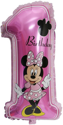 AMFIN Printed 18 Inch Minnie Mouse Foil Balloons For 1st Birthday Party Decoration - Pink Balloon(Pink, Pack of 1)
AMFIN Printed 18 Inch Minnie Mouse Foil Balloons For 1st Birthday Party Decoration - Pink Balloon(Pink, Pack of 1)