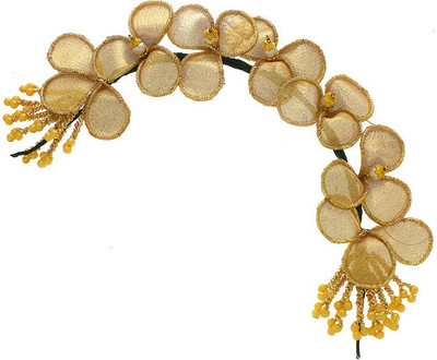 Anuradha Art Jewellery French Roll Braid Extension(Gold)
Anuradha Art Jewellery French Roll Braid Extension(Gold)