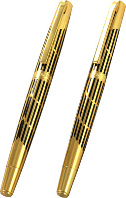 Dikawen Designer Series Golden and Black Royale Collection Pen Gift Set(Pack of 2)
Dikawen Designer Series Golden and Black Royale Collection Pen Gift Set(Pack of 2)
