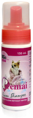 DogsEra Premai Foam Shampoo Allergy Relief, Anti-dandruff, Anti-fungal, Anti-itching, Anti-microbial, Anti-parasitic, Conditioning, Flea and Tick, Hypoallergenic, Whitening and Color Enhancing Rose Dog Shampoo(150 ml)
DogsEra Premai Foam Shampoo Allergy Relief, Anti-dandruff, Anti-fungal, Anti-itching, Anti-microbial, Anti-parasitic, Conditioning, Flea and Tick, Hypoallergenic, Whitening and Color Enhancing Rose Dog Shampoo(150 ml)