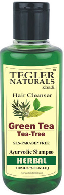 Tegler Naturals Khadi Green tea - Teatree Shampoo (210ml) -(SLS-Paraben Free)(210 ml)
Tegler Naturals Khadi Green tea - Teatree Shampoo (210ml) -(SLS-Paraben Free)(210 ml)
