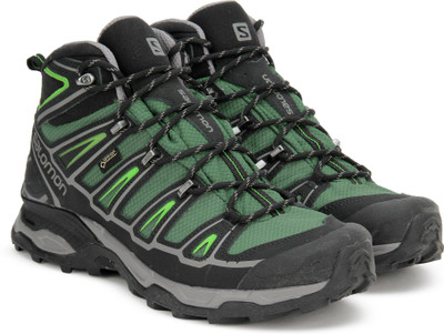 Salomon X Ultra Mid 2 GTX Hiking & Trekking Shoes For Men(Black, Green, Bettle green/black/spring green
Salomon X Ultra Mid 2 GTX Hiking & Trekking Shoes For Men(Black, Green, Bettle green/black/spring green