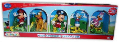 GRV KREATIONS Mickey Mouse And Friends Action Figure (Set Of 5)(Multicolor)