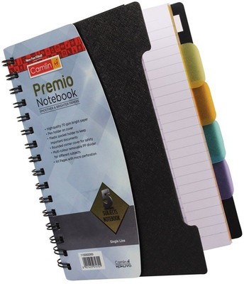 Camlin A5 Diary(Premio, Black)