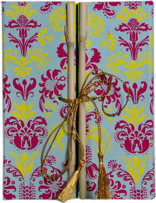 MakenStyleCollection A5 Diary(HANDMADE PAPER DIARY AND BOOKMARK, Multicolor)