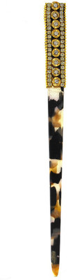Anuradha Art Jewellery Bun Stick Bun Stick(Black)