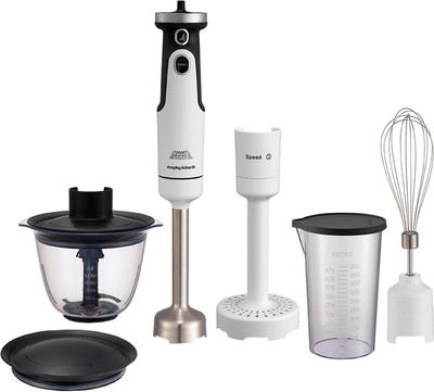 Morphy Richards Total Control Pro Set 650 W Hand Blender(White)