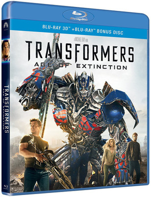 Transformers: Age of Extinction (Blu-ray 3D + Blu-ray Bonus Disc) (2-Disc Special Edition) (Region Free + Fully Packaged Import)(Blu-ray English)
Transformers: Age of Extinction (Blu-ray 3D + Blu-ray Bonus Disc) (2-Disc Special Edition) (Region Free + Fully Packaged Import)(Blu-ray English)