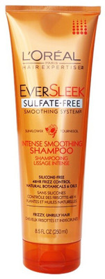 L'Oreal Ever Sleek SulfateFree Intense Smoothing Shampoo(250 ml)
L'Oreal Ever Sleek SulfateFree Intense Smoothing Shampoo(250 ml)
