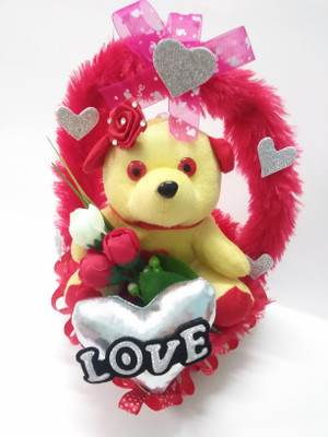 Aparshi Special Valentine gift stuffed soft teddybear love showpiece BKT09_1 - 30 cm(Red)
Aparshi Special Valentine gift stuffed soft teddybear love showpiece BKT09_1 - 30 cm(Red)