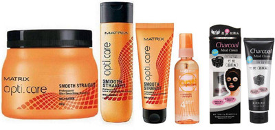Matrix Opti Care Complete Hair Care Combo (Spa, Shampoo, Conditioner, Serum) with charcol mask(Set of 5)
Matrix Opti Care Complete Hair Care Combo (Spa, Shampoo, Conditioner, Serum) with charcol mask(Set of 5)
