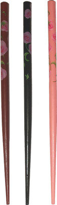 SK Craft Designer Handcrafted Wooden Hair Stick-Set of 3, Juda Stick for long hair, Juda Pin for Wedding, Hair Pin, Hair Clip, Bun Stick Bun Stick(Multicolor)
SK Craft Designer Handcrafted Wooden Hair Stick-Set of 3, Juda Stick for long hair, Juda Pin for Wedding, Hair Pin, Hair Clip, Bun Stick Bun Stick(Multicolor)