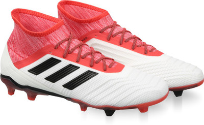 ADIDAS PREDATOR 18.2 FG Football Shoes For Men(White, Red, Black, Ftwwht/cblack/reacor
ADIDAS PREDATOR 18.2 FG Football Shoes For Men(White, Red, Black, Ftwwht/cblack/reacor