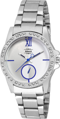 EDMOND BEAUTIFUL ANALOG WATCH FOR WOMEN SILVER ED -031 EDMOND 031 SILVER Watch - For Women