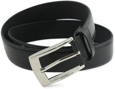 Peter England Men Black Synthetic Belt 
Peter England Men Black Synthetic Belt
