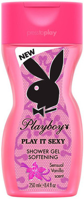 Playboy Play It Sexy Shower Gel, Sensual Vanilla Scent - 250ml(8.4oz)(250 ml)