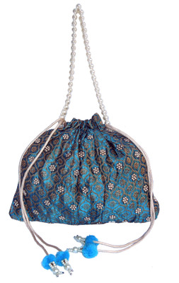Spice Art Designer Blue Banarsi Silk Embroidered Evening Potli for Womens Potli(Blue)
Spice Art Designer Blue Banarsi Silk Embroidered Evening Potli for Womens Potli(Blue)