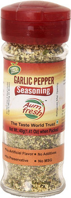 Aum Fresh Garlic Pepper seasoning(40 g)
Aum Fresh Garlic Pepper seasoning(40 g)